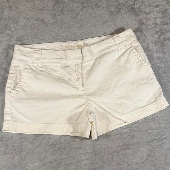 J. Crew Pants - Y2K Vintage J.Crew Chino Shorts | White |‎ Size 6